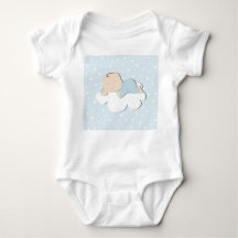 Baby on Cloud Baby Bodysuit