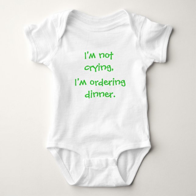 Baby Onsie Strampler (Vorderseite)