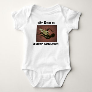 Baby onsie Tiefseetaucher Strampler