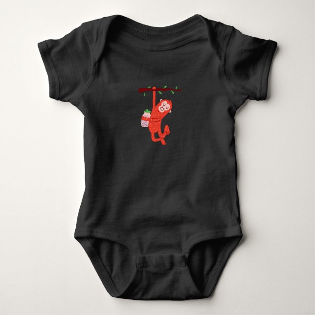 Baby Orangutan Strampler (Vorderseite)