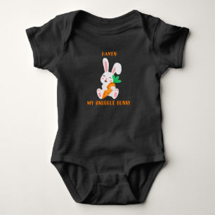 Baby Ostern Kuschelhase Bodysuit  Strampler