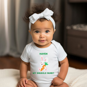 Baby Ostern Mein Kuschel-Häschen-Bodyanzug Strampler