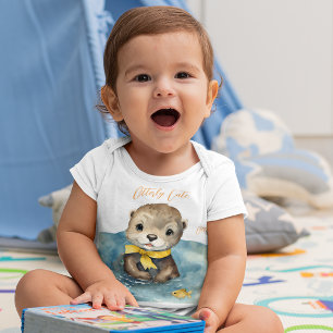 Baby Otter Gender Neutral Strampler