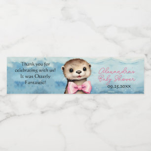 Baby Otter Girl Babydusche