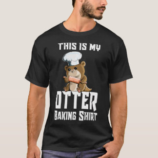 Baby Otter Koch Kochen Sie das ist mein Otter Baki T-Shirt