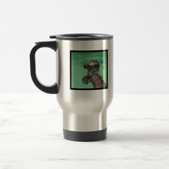 Baby-Otter-Reise-Tasse Reisebecher (Links)