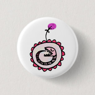 Baby ouroboros button