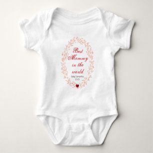 Baby-Outfit zum ersten Muttertag Baby Strampler