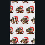Baby Owl in Christmas Hat Geschenktasche Kleine Geschenktüte<br><div class="desc">Geschenktaschen mit Niedlichem Babyschale In Weihnachtshut und Geschenk - Cartoon Bird Painting Funny Collection - oder wählen / Fügen Sie Ihren einzigartigen Text / Name / Farbe - Make Your Special Gift Bag - Neu vergrössern und verschieben oder entfernen / Elemente hinzufügen - Bild / Text mit Anpassungstool. Malerei und...</div>