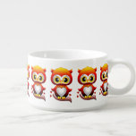 Baby Owl Liebe Cartoon Kleine Suppentasse<br><div class="desc">Little Baby Owl,  die Liebe,  Zärtlichkeit und Freundschaft repräsentiert,  ursprünglich auf Vektortechnik geschaffen. BluedarkArt Copyright.</div>