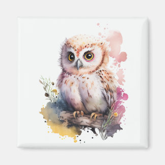 Baby Owl Magnet