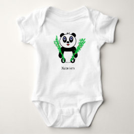 Baby Panda Baby Strampler
