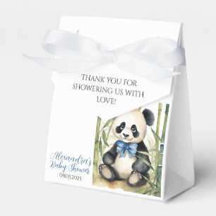 Baby Panda Bear Boy Baby Dusche Geschenkschachtel