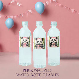Baby Panda Bear Girls Babydusche