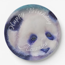 Baby Panda Bear Happy Birthday