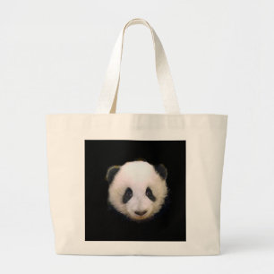 Baby Panda Jumbo Stoffbeutel