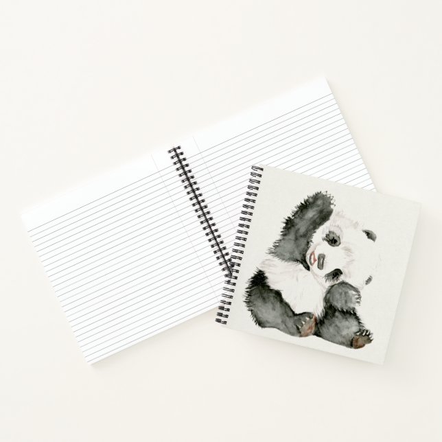 Baby Panda | Niedlich & Furry Notizbuch (Innenseite)