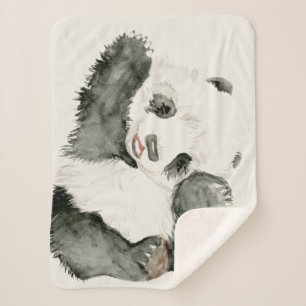Baby Panda Niedlich & Furry Sherpadecke
