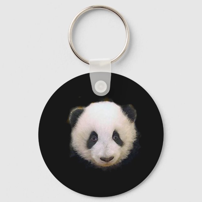 Baby Panda Schlüsselanhänger (Vorderseite)
