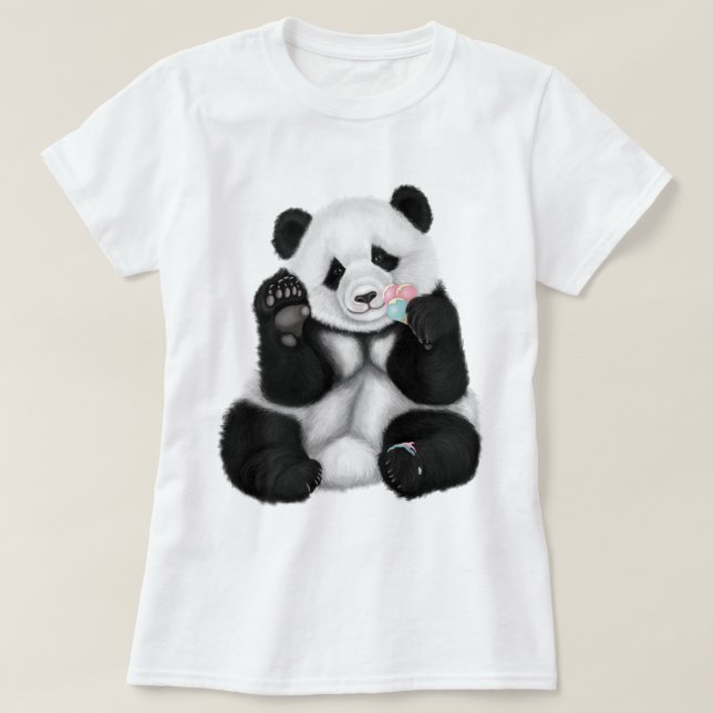 Baby Panda T - Shirt (Design vorne)