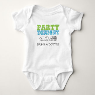 Baby-Party heute Abend an meiner Krippe Baby Strampler