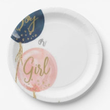 Baby-Party-Papierteller