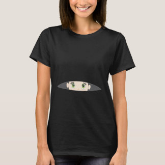 Baby Peeking [Lt Skin / Green Eyes] T-Shirt
