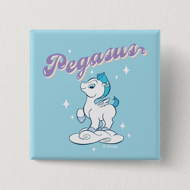 Baby Pegasus Button (Vorderseite)