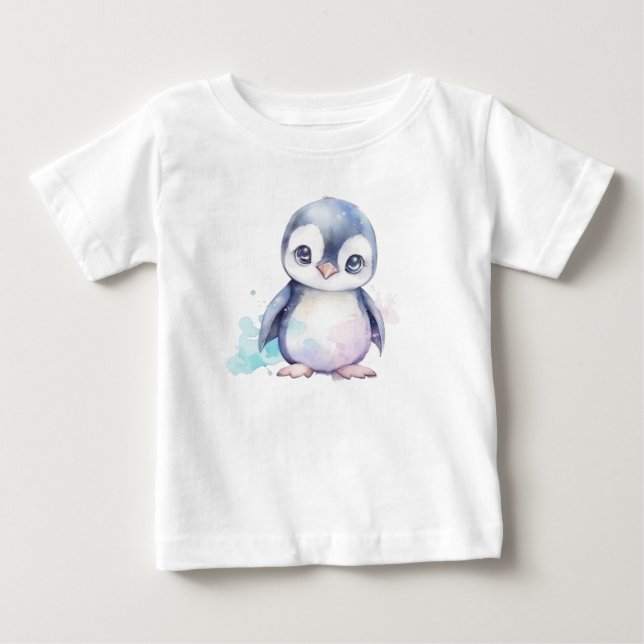 Baby Penguin Baby T-shirt (Vorderseite)