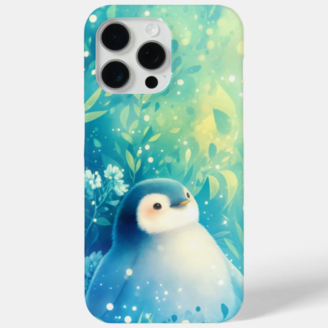 Baby Penguin Charm Case-Mate iPhone Hülle (Rückseite)