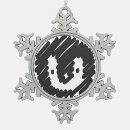 Baby Penguin Snowflake Ornament