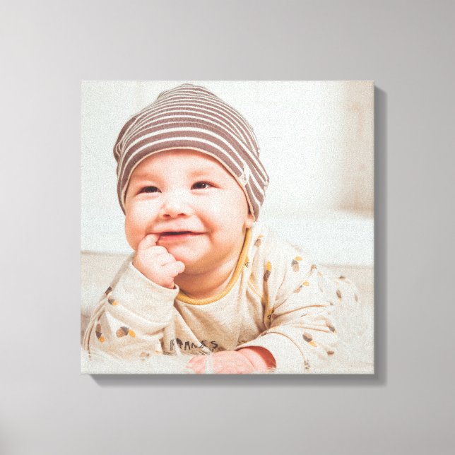 BABY PHOTO CUSTOM  LEINWANDDRUCK (Vorderseite)