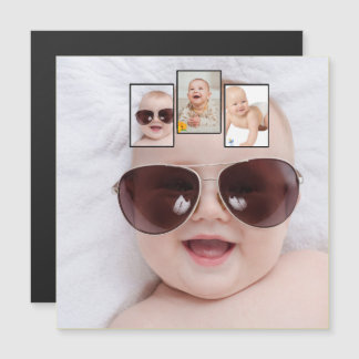 Baby Photo Picture Montage Magnet