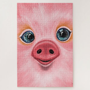 Baby Piglet Jigsaw Puzzle Gift Malerei
