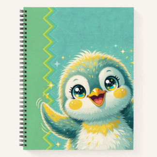 Baby Pinguin Jubel Notizbuch