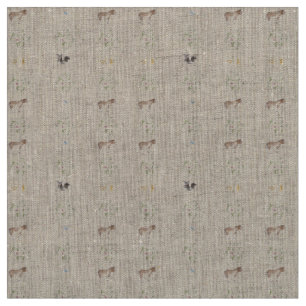 Baby Pink Floral Animals Quilt Kinderzimmer Muster Stoff