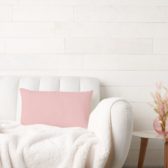 Baby Pink Lumbar Kissen (Liege)