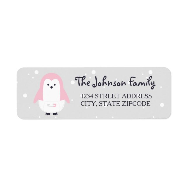 Baby Pink Penguin (Vorne)