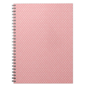 Baby Pink Polka Dots Notizblock
