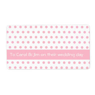 Baby Pink Punkt Pattern