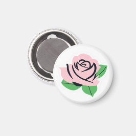 Baby Pink Rose Magnet