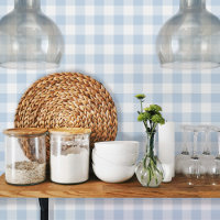 Baby Pink Vichy Gingham Pattern