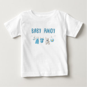 Baby Pinoy mit niedlichen Ikonen T-shirt