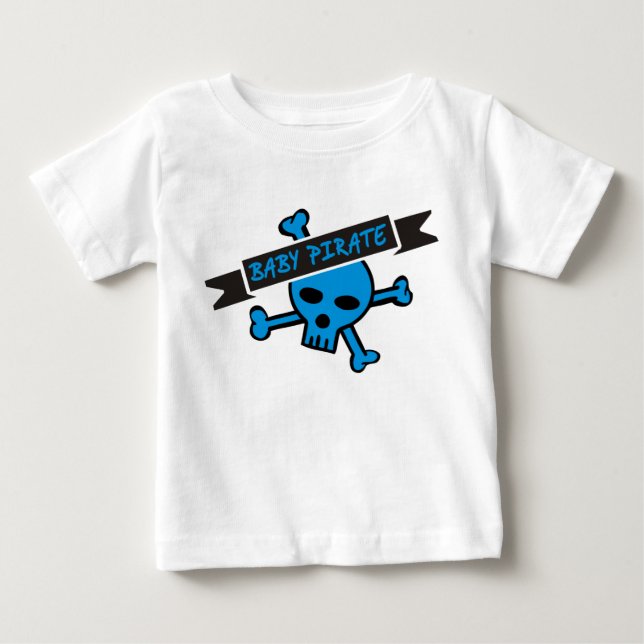 Baby Pirate Boy Baby T-shirt (Vorderseite)