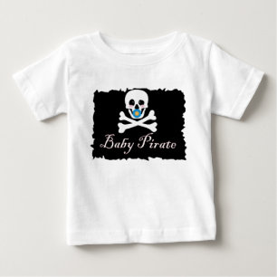 Baby-Piraten-Säugling/Kleinkind-T - Shirt