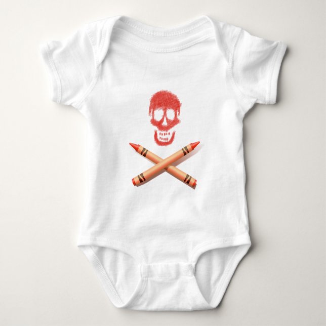 Baby-Piraten-T - Shirt (Vorderseite)