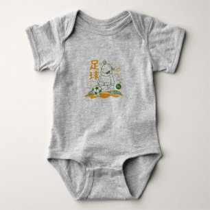 Baby Playing Soccer Sport Strampler