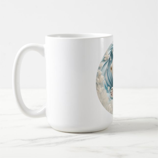 Baby Polar Bear Christmas Kaffeetasse (Links)