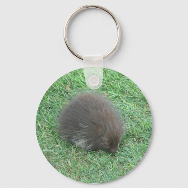 Baby Porcupine Schlüsselanhänger (Vorderseite)