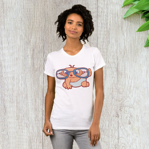 Baby portant de grandes lunettes T-shirt femme